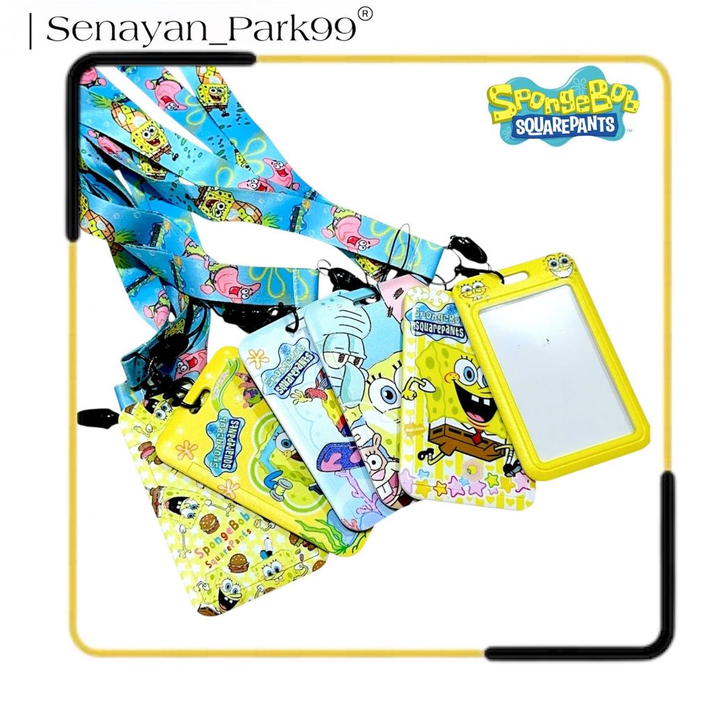 

Id Card Holder Karakter | Tali Gantungan Name Tag | Tempat Kartu Photocard | Name Tag Lanyard Karakter Spongebob [SEN]