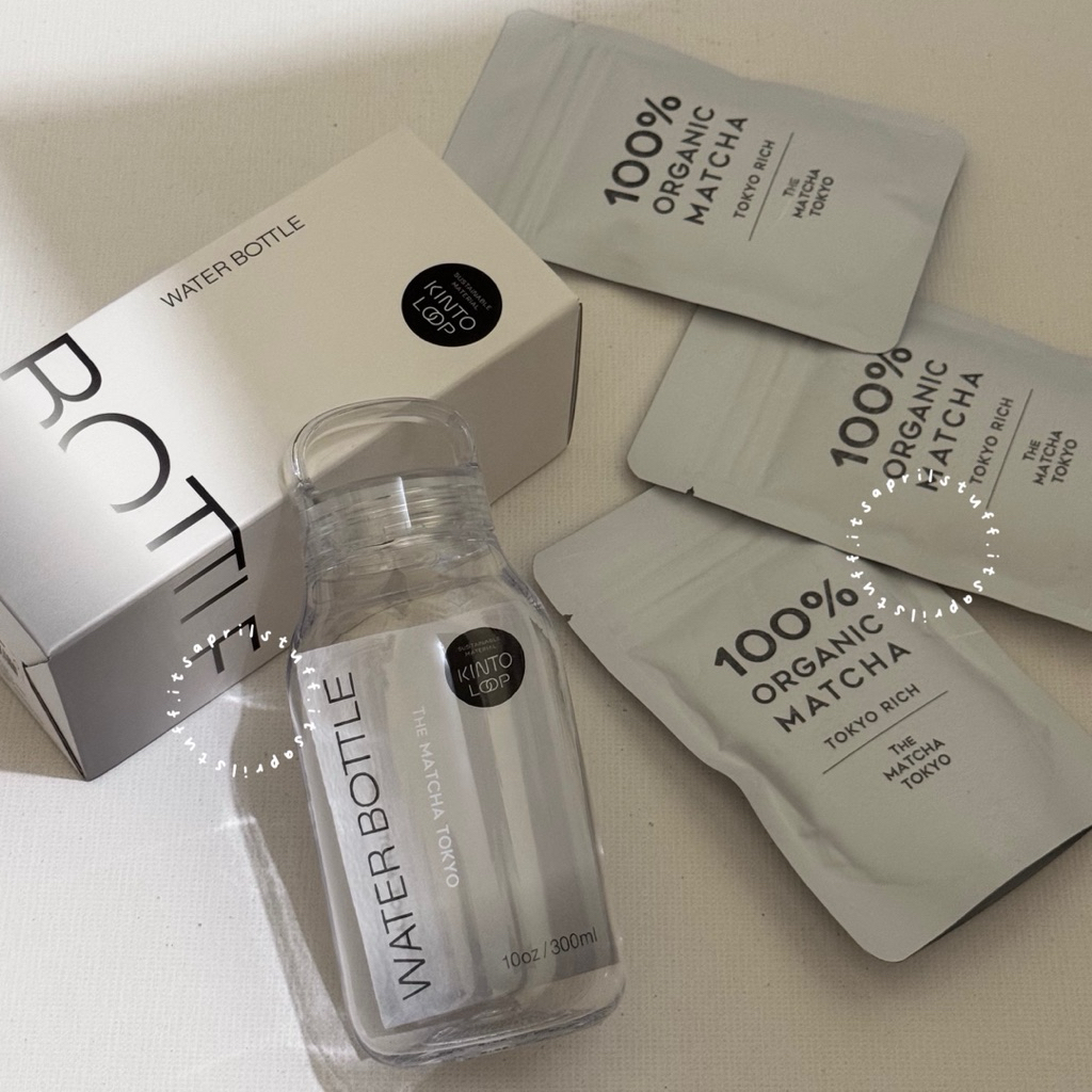

[READY] THE MATCHA TOKYO - 100% ORGANIC MATCHA - TOKYO RICH - MATCHA JAPAN - BUBUK MATCHA JEPANG - KINTO BOTTLE