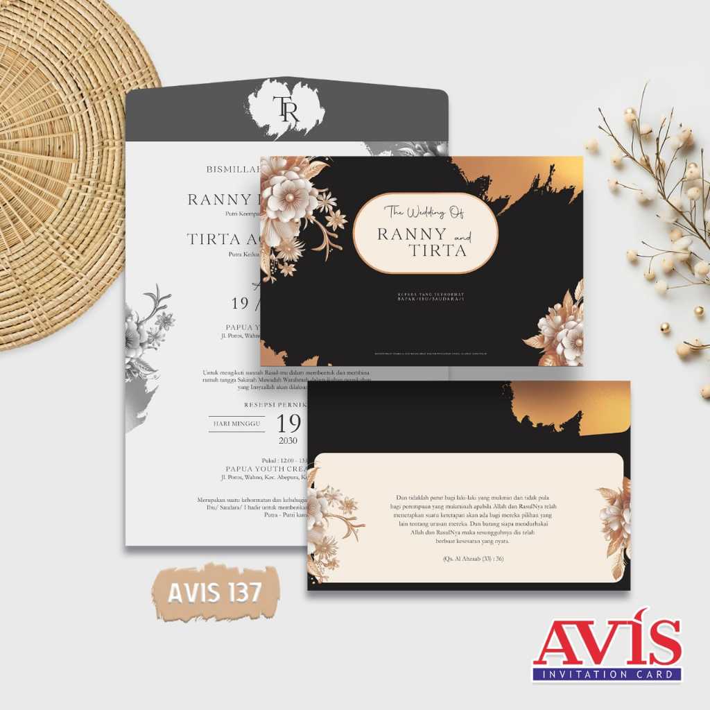 BLANGKO AVIS - BLANGKO UNDANGAN KOSONGAN AVIS 137