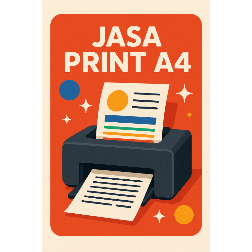 Jasa Cetak HVS A4  - Fotocopy - Fotocopy Print