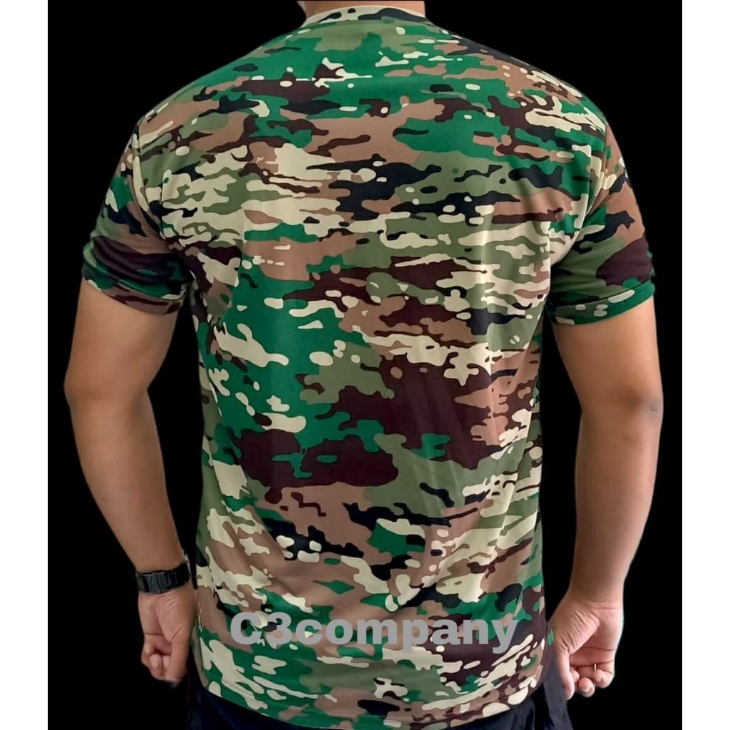 Kaos Dalam PDL / PDH TNI AD / NKRI Loreng NKRI Terbaru Dryfit Premium