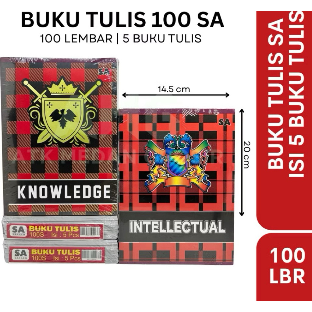 

Buku tulis murah pendek isi 100lembar perpack isi 5pcs harga per pack