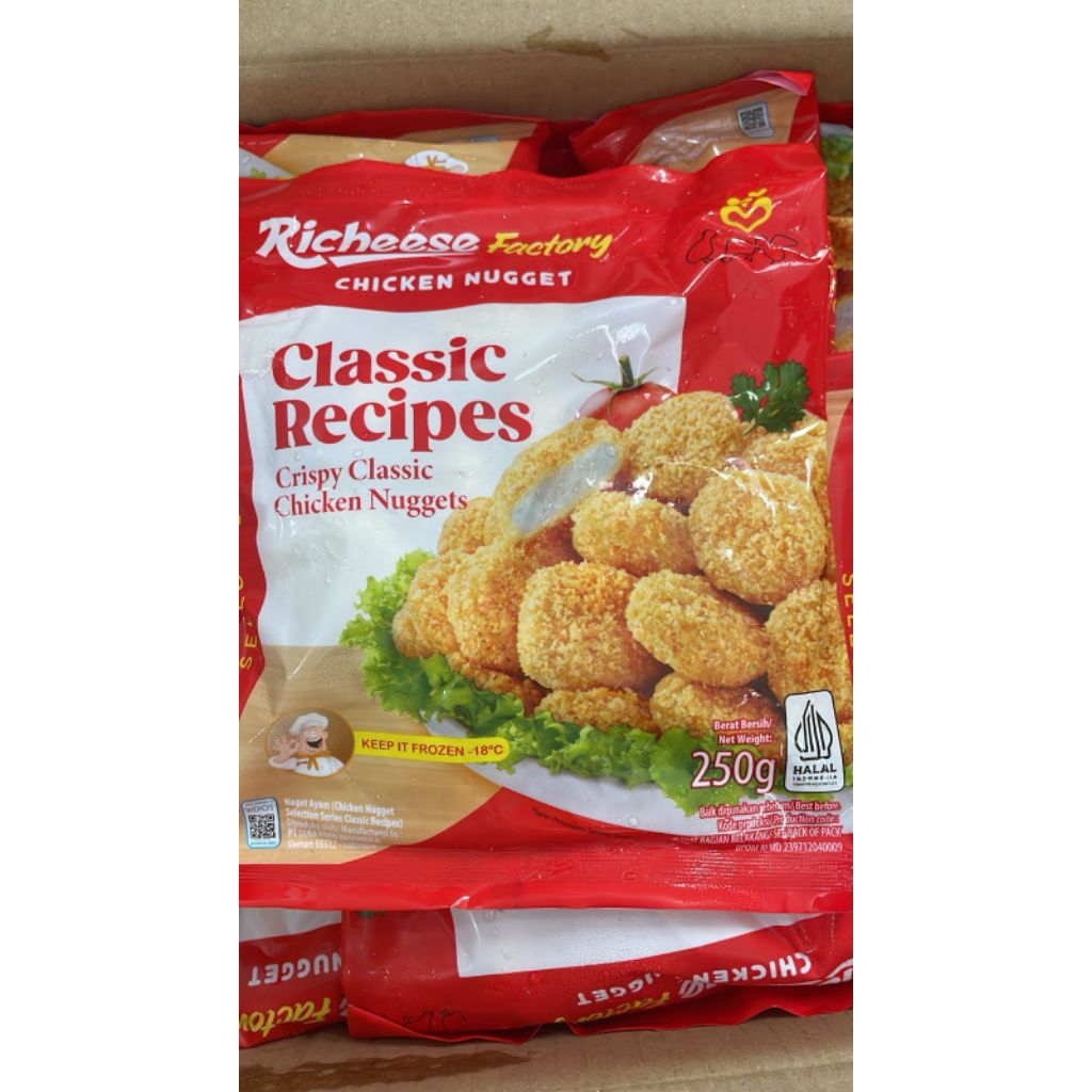 

NUGGET RICHEESE CLASSIC 250GRAM