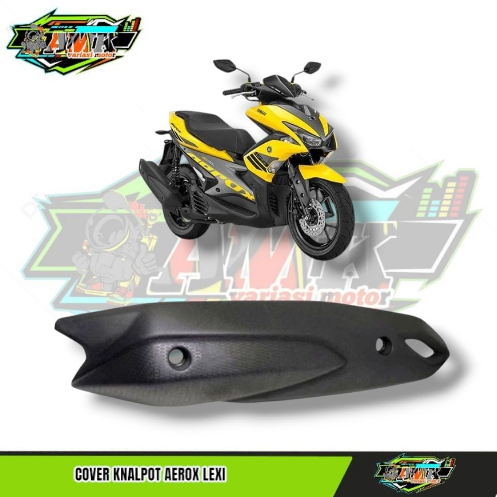 Cover Knalpot Aerox Tameng Knalpot Aerox 155 Lexi Model Original