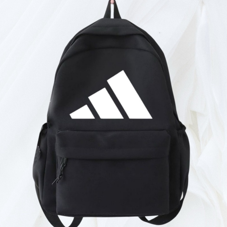 KODE S89L Tas Ransel Backpack Hitam Adidas Distro Kanvas Cordura D3 1 Premium  Tas Punggung Sekolah 