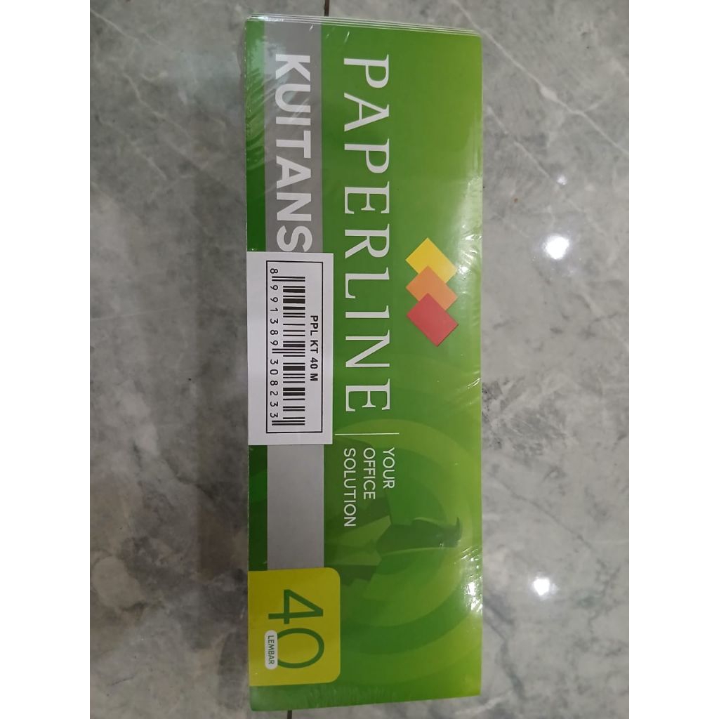 

kwitansi per pcs isi 40 lembar