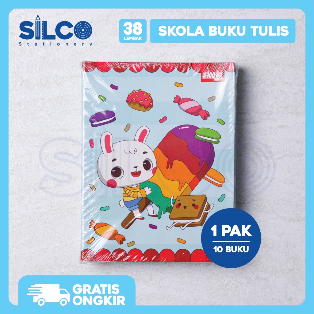 

Buku Tulis SKOLA 38 Lembar / 58 Lembar