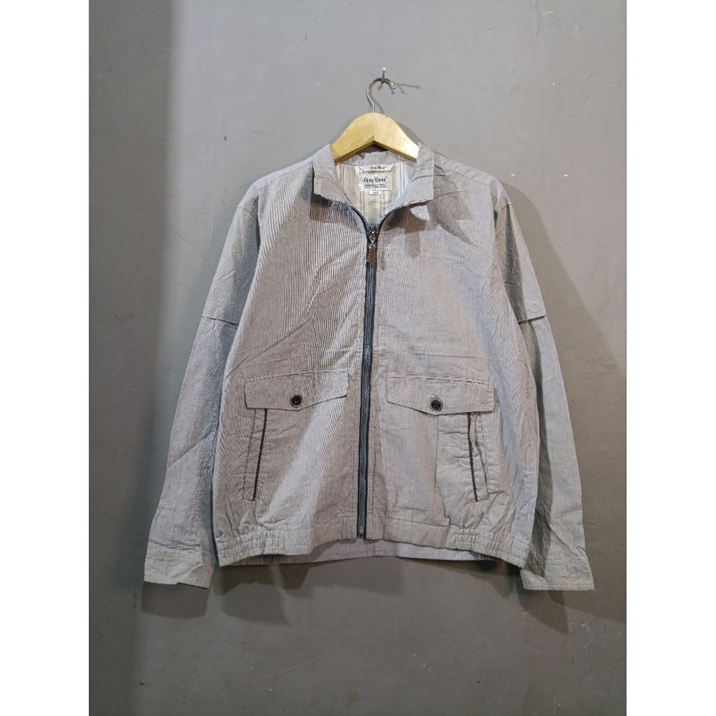 Troy Bros Stripe Casual Work Jacket