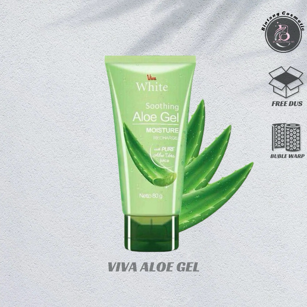 Viva White Soothing Aloe Gel Moisture Recharge , Viva Aloe Vera Gel
