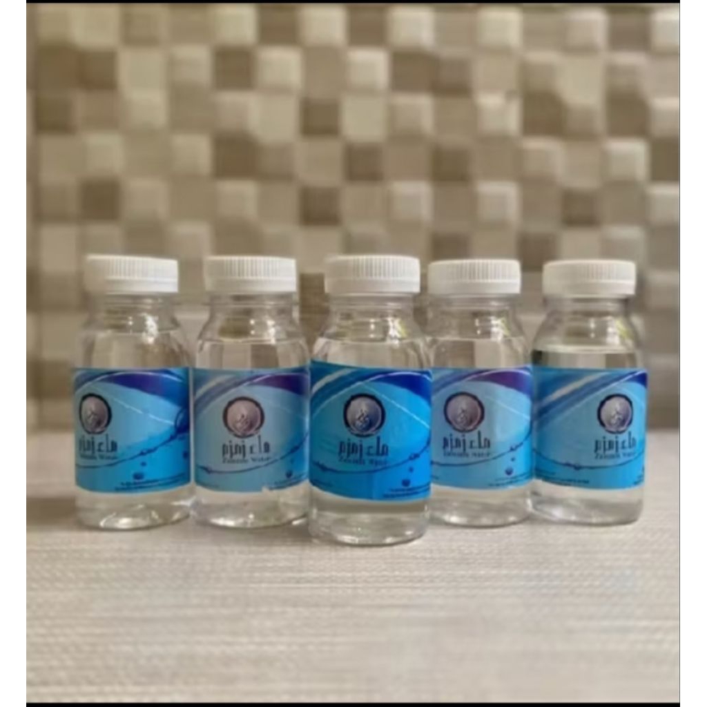 

air zam-zam kemasan 80ml asli 100℅ mekah