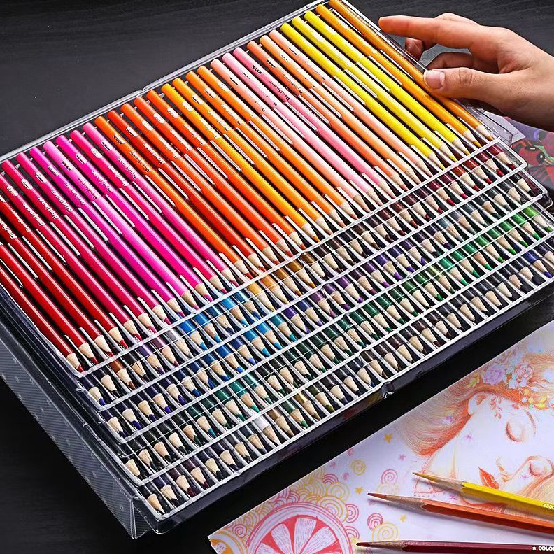 

KODE M55P OBOS Oil Pencil Color Pensil Warna Minyak 487212152 Pencil Color Set High Grade Oil Pencil