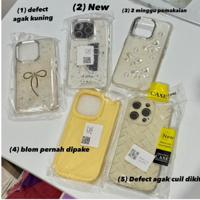 Preloved Case Iphone 15 Pro