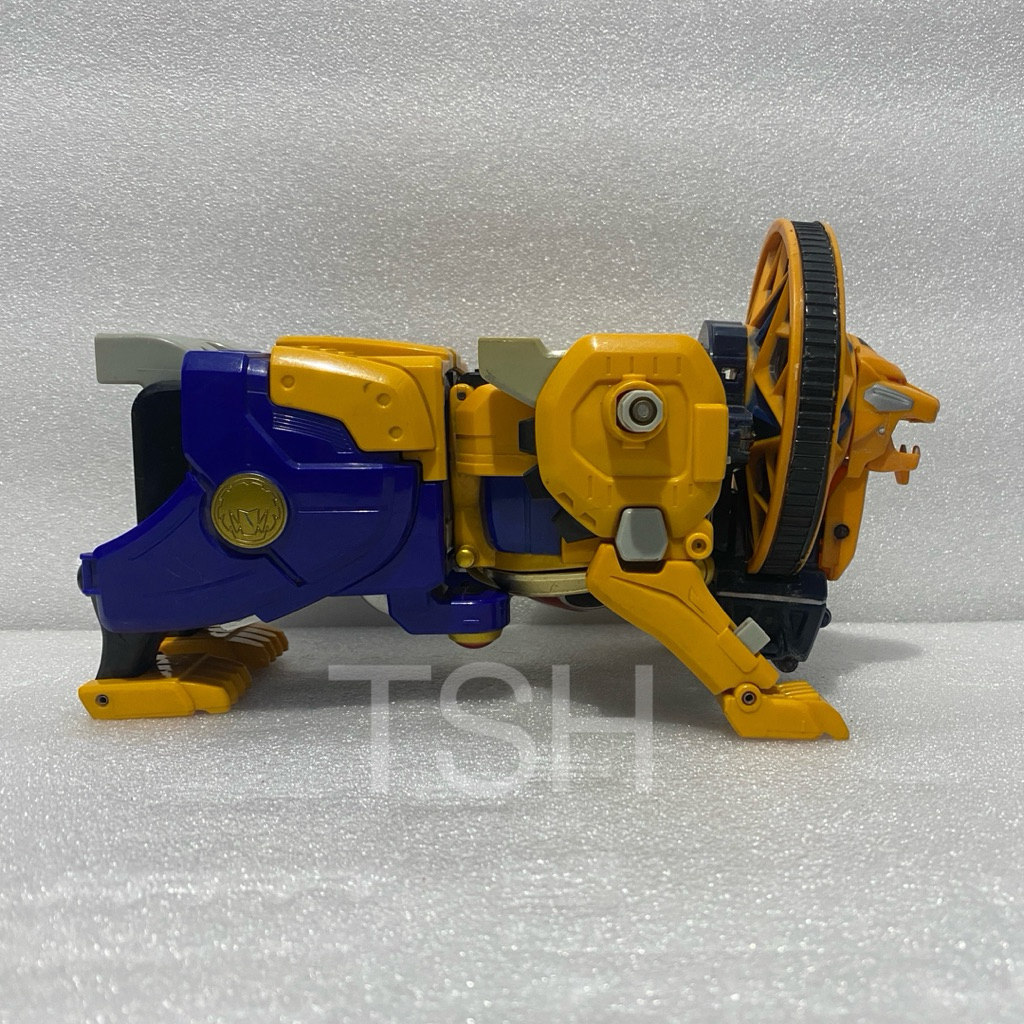 DX LION ZORD Power Rangers Ninja Storm Hurricaneger Singa Bandai Campuran