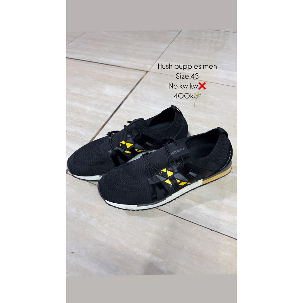 Sepatu pria Hush Puppies original