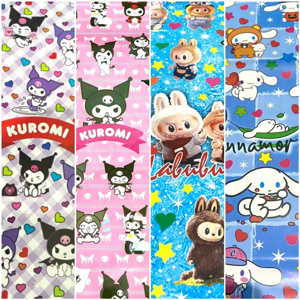 

KERTAS KADO GLOSSY BABY GIRL BABY BOY KUROMI GLOSSY