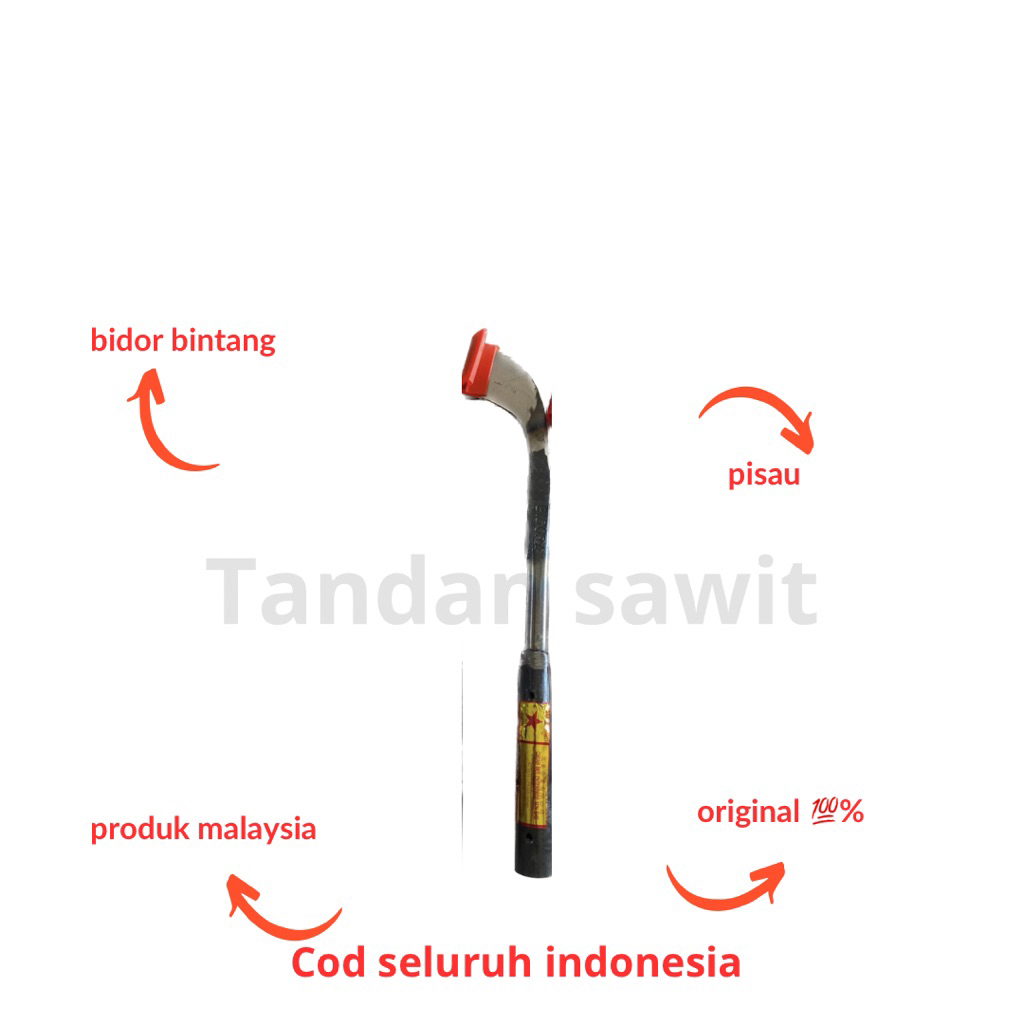 pisau sadap karet bidor bintang