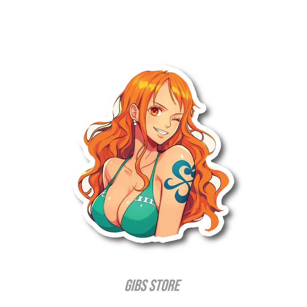 

STICKER SATUAN ONE PIECE (NAMI) #6