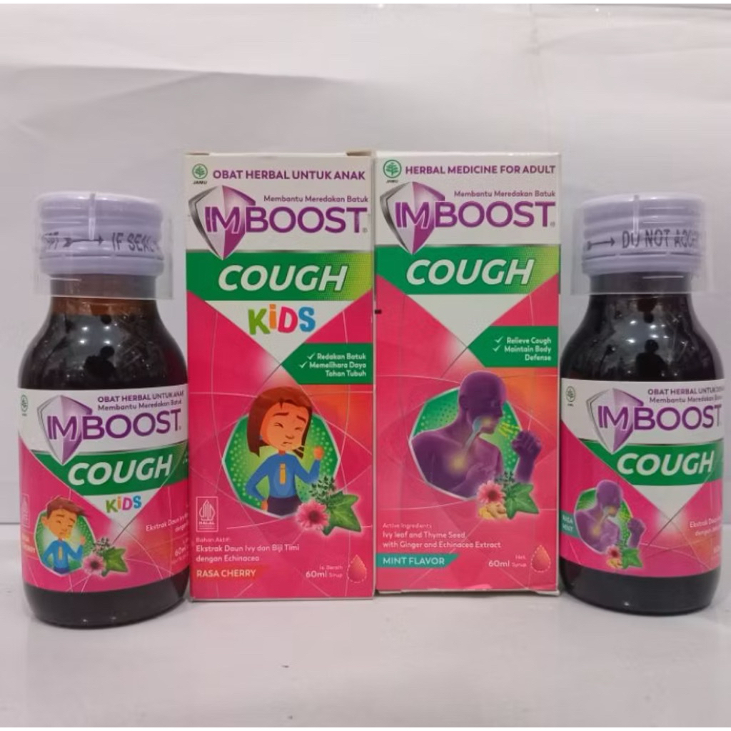 Imboost Cough Kids 60 ml / Imboost Cough Dewasa 60 ml