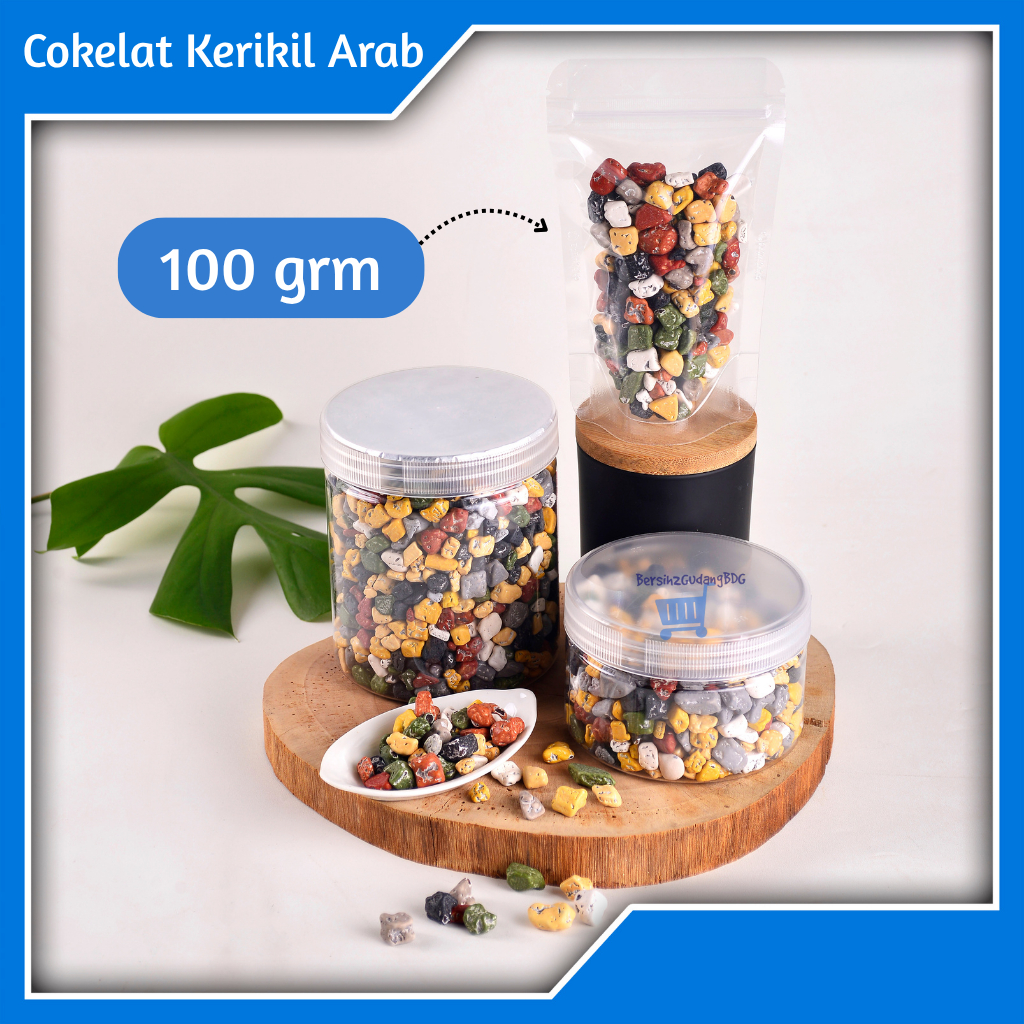

Cokelat Kerikil Khas Turki 100 gr / Cocoa Stone Coklat Baru Arab Turkey Turkiye Premium 100 gr