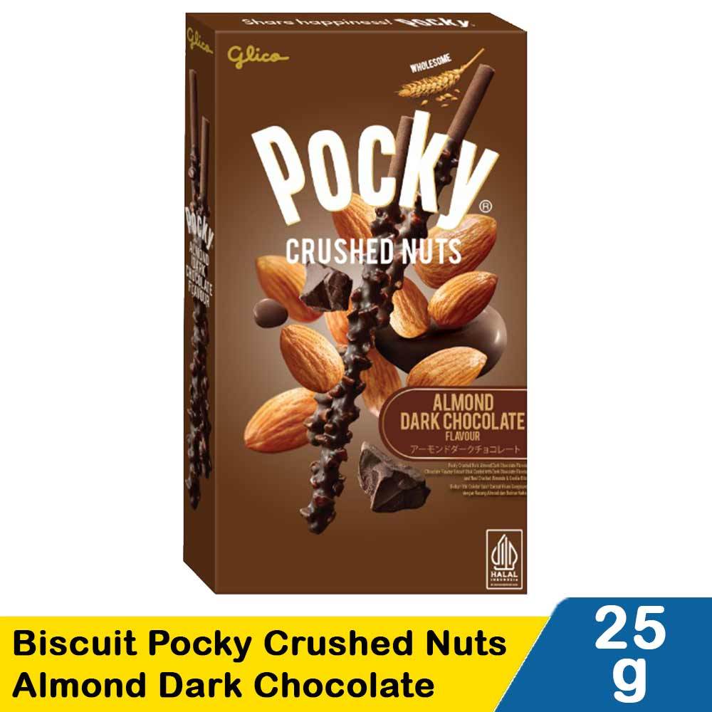 

Glico Pocky Almond Dark Chocolate Crushed Nuts 25g