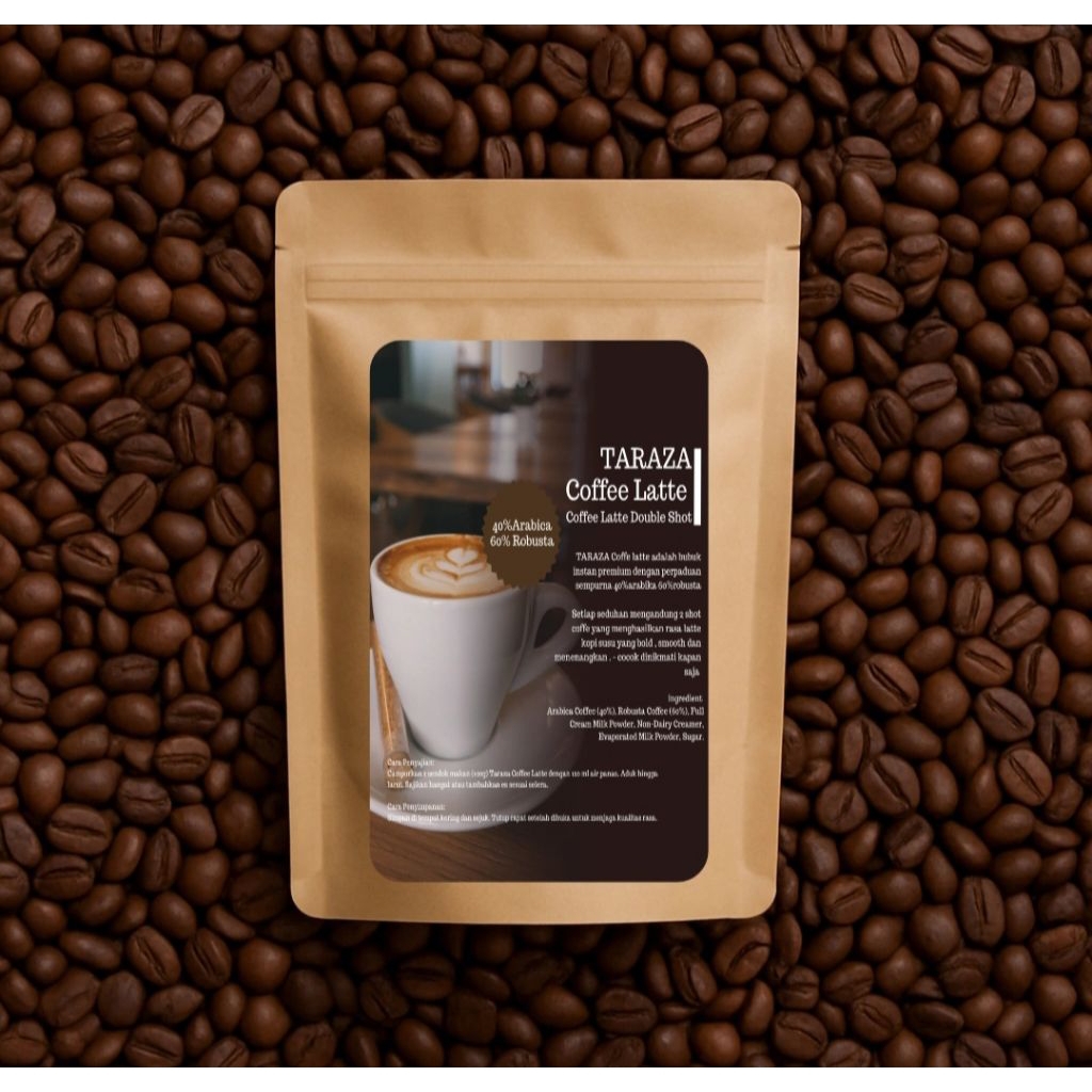 

TARAZA Coffe Latte Arabika: robusta 40 : 60