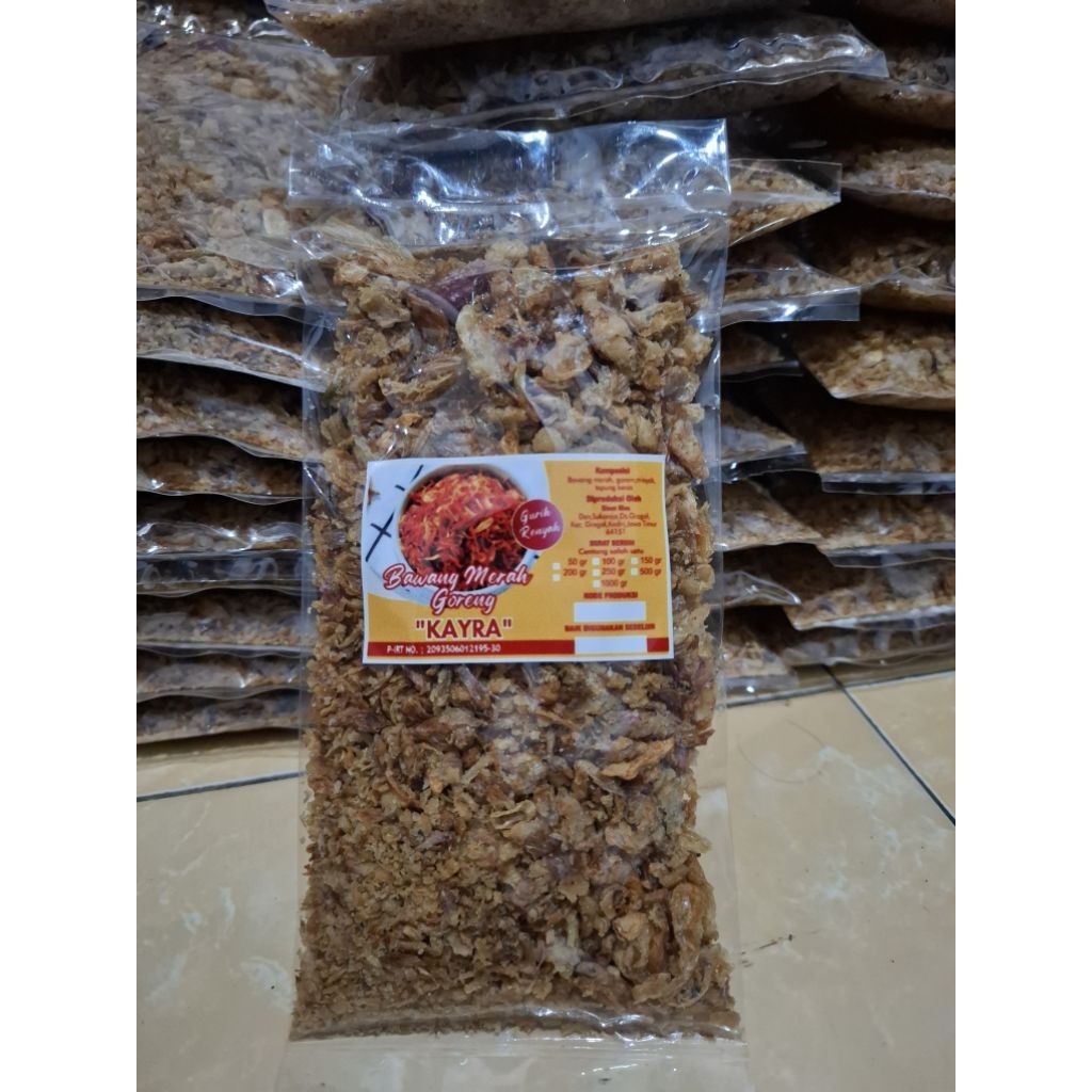

brambang goreng kemasan 100g