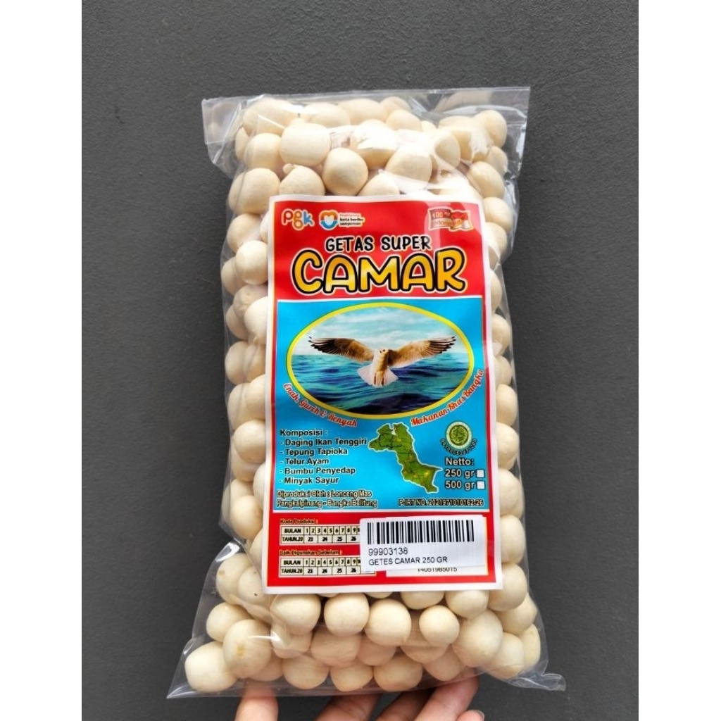 

kerupuk Getas cap Camar
