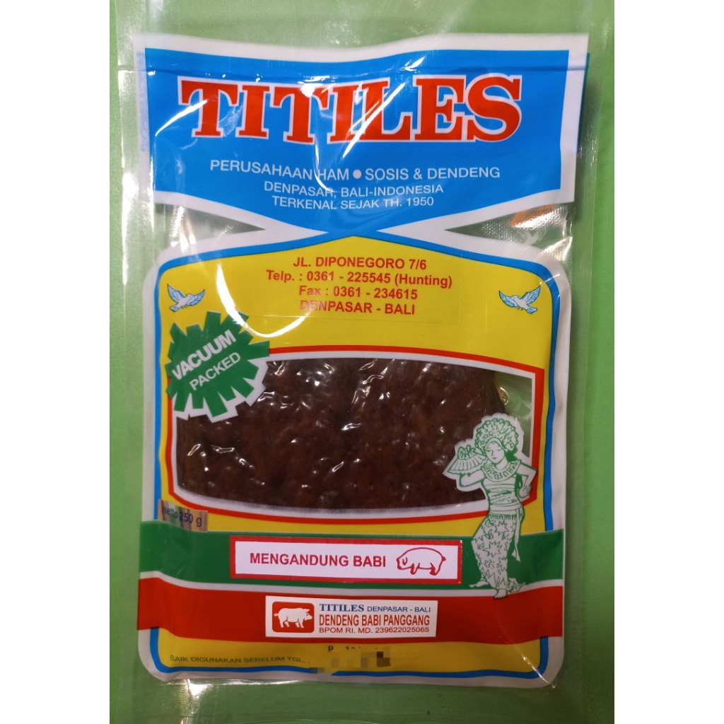 

Dendeng Babi Panggang Titiles