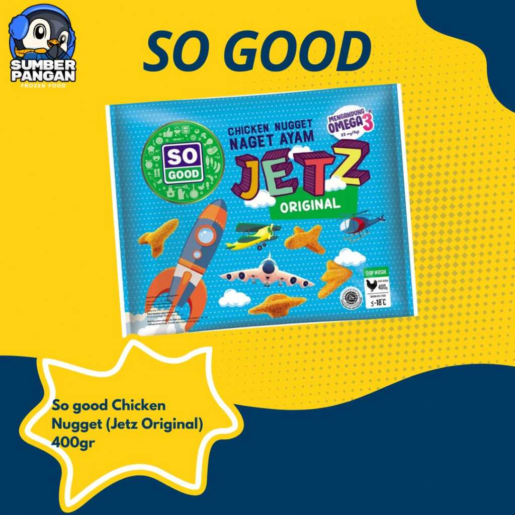 

So Good Nugget JETZ 400gr