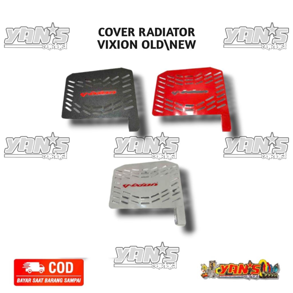 COVER RADIATOR VIXION OLD NEW NVL NVA TUTUP RADIATOR YAMAHA VIXION OLD NEW NVL NVA
