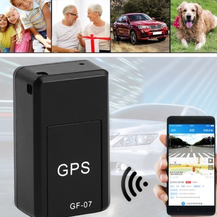 KODE Q2K ALAT PELACAK GPS MINI ANTI HILANG Pelacak GPS Mini GF7