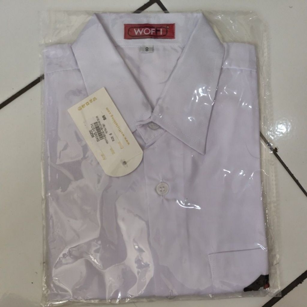 seragam SD size 8 woffi
