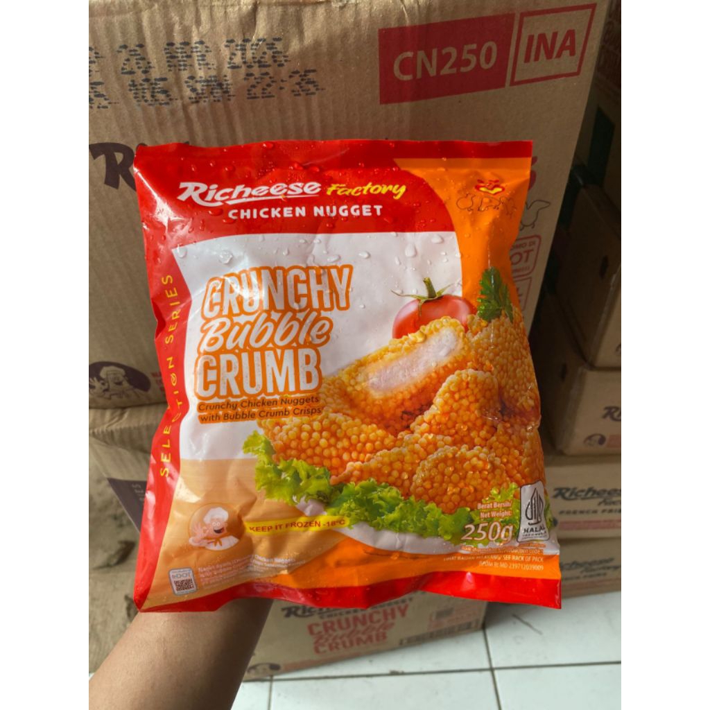 

(Instant) Richeese Nugget Ayam Bubble Crumb 250gr