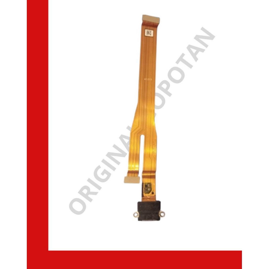 fleksibel connector charger Oppo a3s kondisi normal copotan