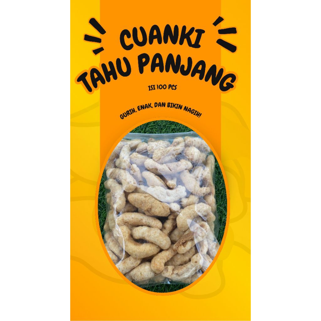 

cuanki tahu panjang isi 100