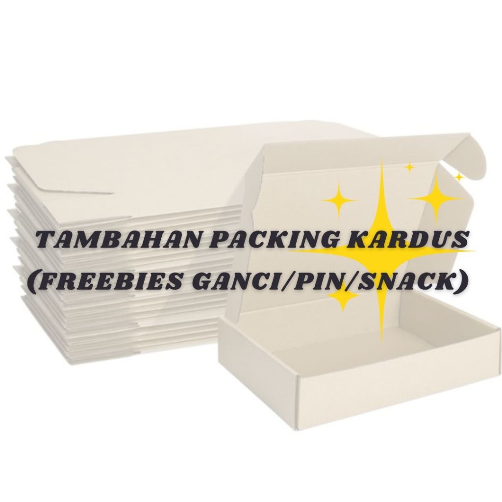 

[BACA DESKRIPSI] - EXTRA BOX/TAMBAHAN KARDUS PACKING