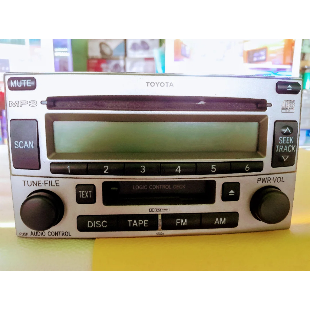 Head Unit Radio Tape Mobil Toyota Rush Original