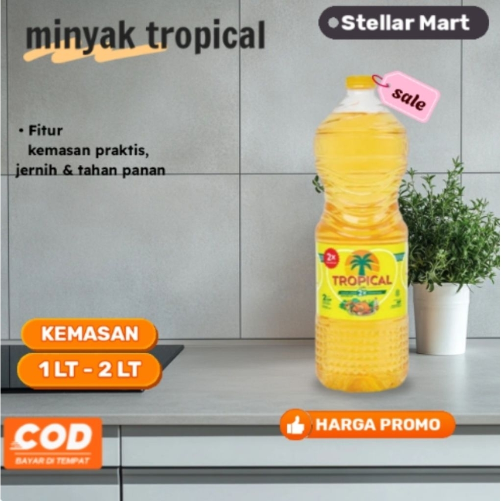 

MINYAK GORENG TROPICAL 2 LITER