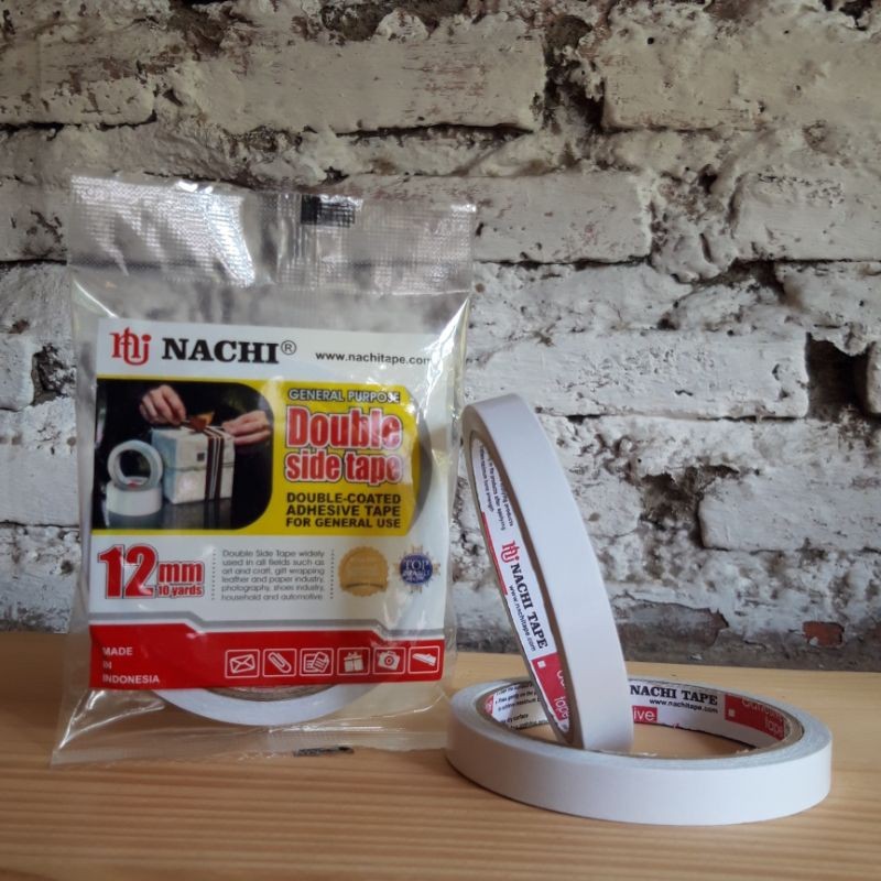

NACHI DOUBLE TAPE1/2 IN LEM BOLAK BALIK
