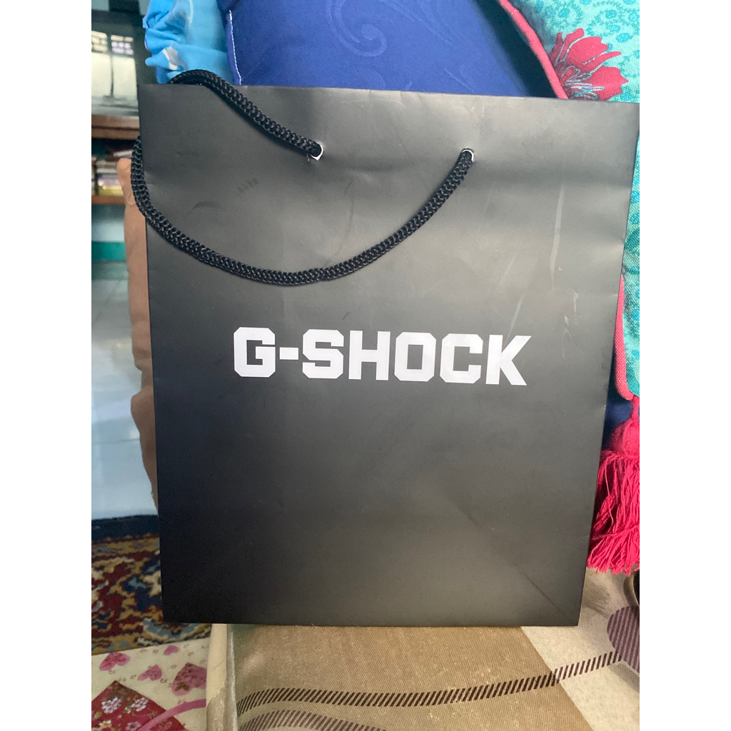 

kantong paper bag casio gshock