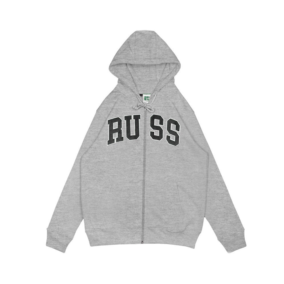 KODE W88K Russ Sweater Hoodie Zipper Mosh Misty