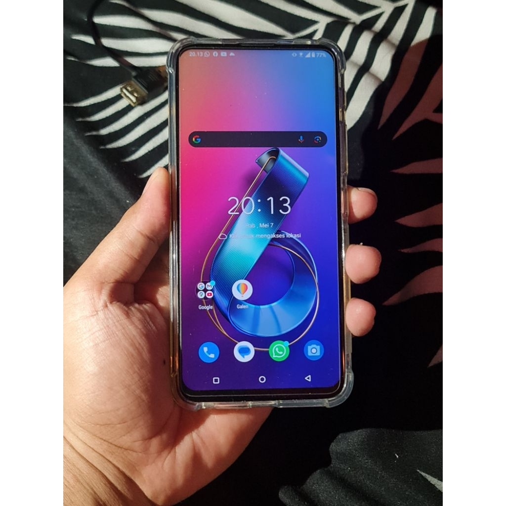 zenfone 6 flip 6 128 resmi indo