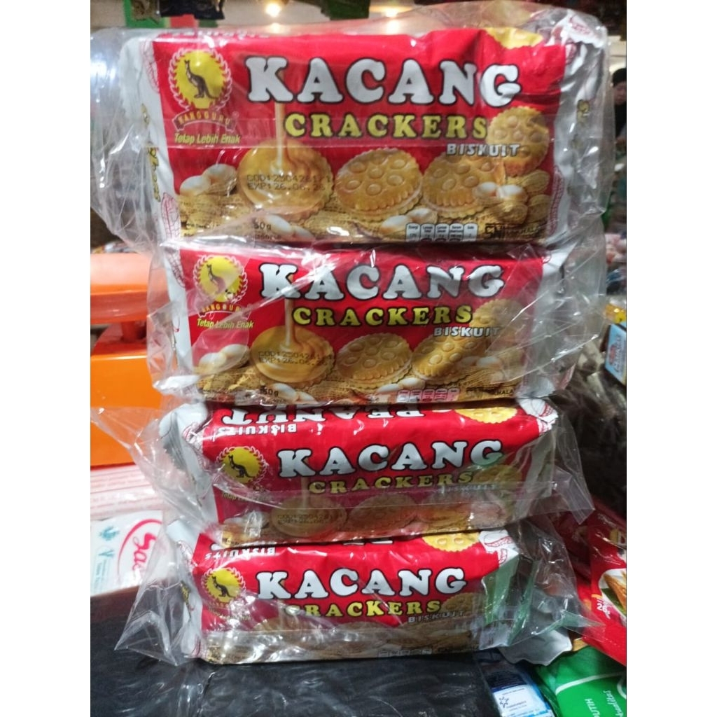 

Biskuit Kacang Crackers cap kangguru 150gr