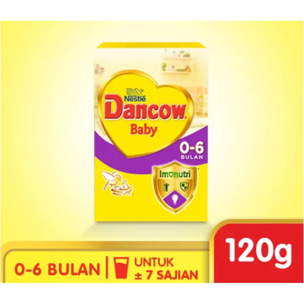 

[FREE GIFT] Dancow Baby 0-6 bulan 120 gram