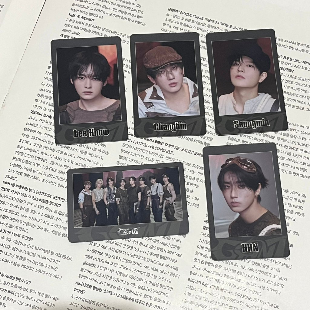 [CLEARANCE SALE / CUCI GUDANG]  Photocard Sharing Stray Kids "Giant" Japan