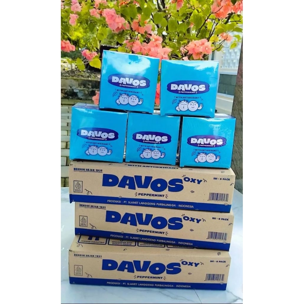 

Permen Davos Oxy Per Pack ( isi 10 Sachet)
