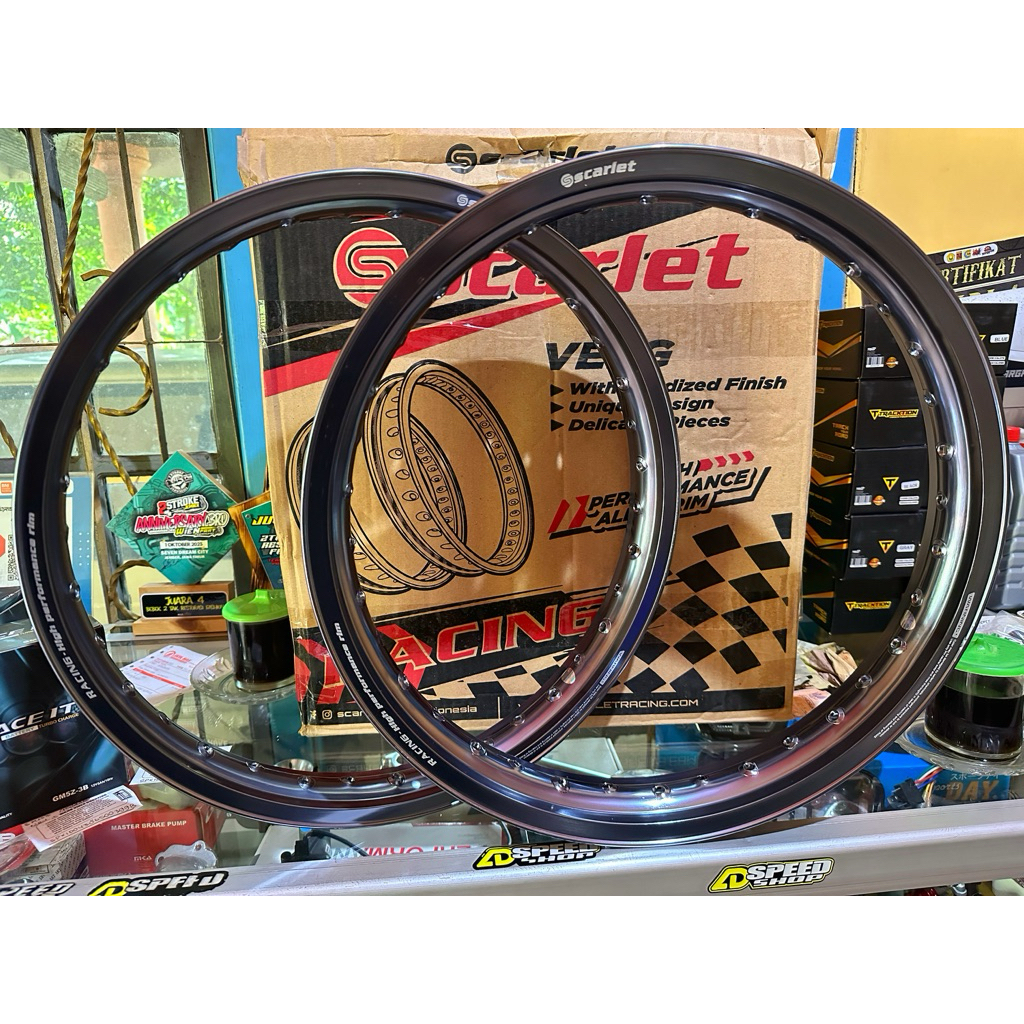 Velg Scarlet ER shape set 185/160/140 ring 17 18