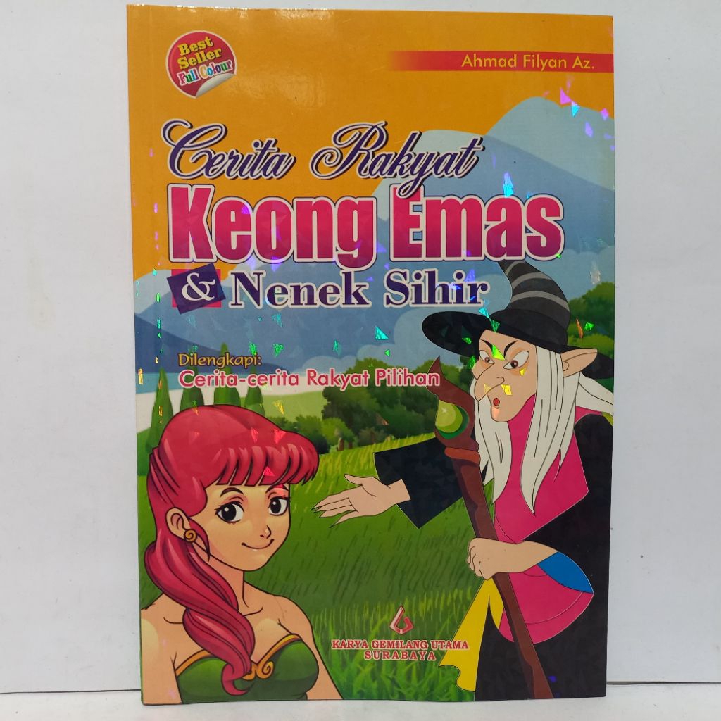 Cerita Rakya Keong Emas & Nenek Sihir - KGU