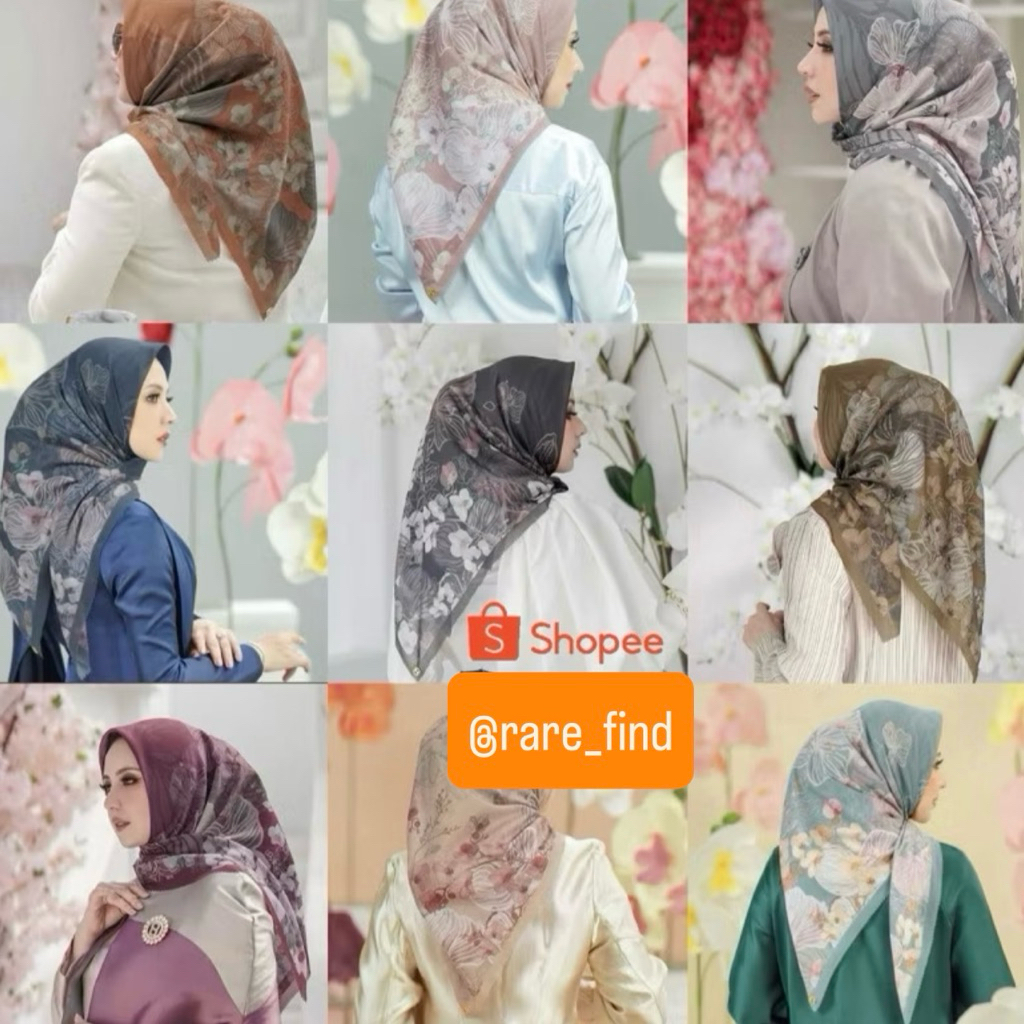 [NEW] Original Buttonscarves Orchide Orchid Orcit Preloved Black Navy Rugby Tan Dark Cyan Black Rare
