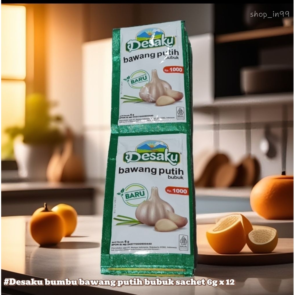 

Desaku bumbu dapur bubuk sachet ppn isi 12pc